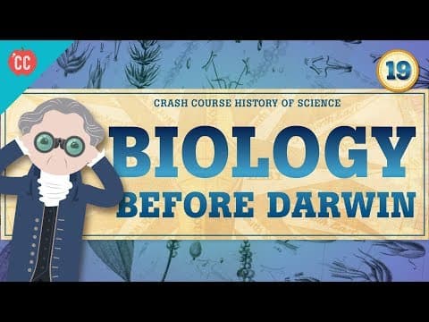 Biology Before Darwin: Crash Course History of Science #19 - YouTube