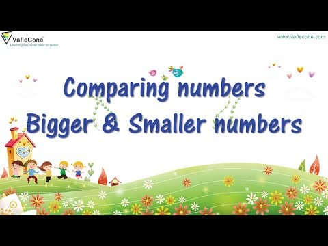 Comparing numbers l bigger and smaller number