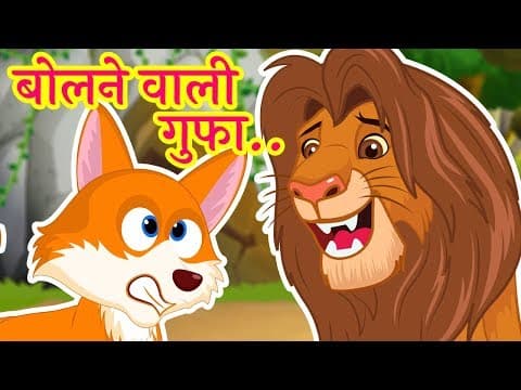 बोलने वाली गुफा | पंचतंत्र की कहानी | Bolne Wali Gufa | Moral Stories for Kids