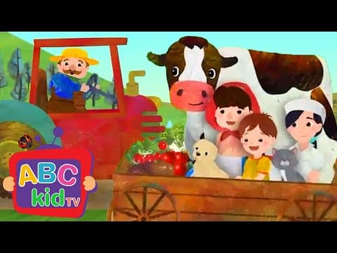Farmer in the Dell | Animal Stories for Toddlers - ABC Kid TV | Nursery Rhymes & Kids Songs
