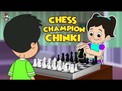 Chess Champion Chinki | Chess Competition | Telugu Stories | Moral Stories | Kids Animation Story