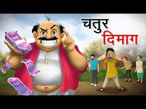 चतुर दिमाग | CHATUR DIMAAG | HINDI STORIES | MORAL STORIES IN HINDI