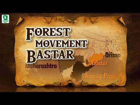 Forest Movement Bastar - Animated Video For Kids - Best Kids History Videos
