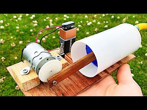 How to make a air pump at home
