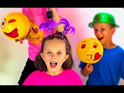 Learn English Colors Emoji Surprise Toys