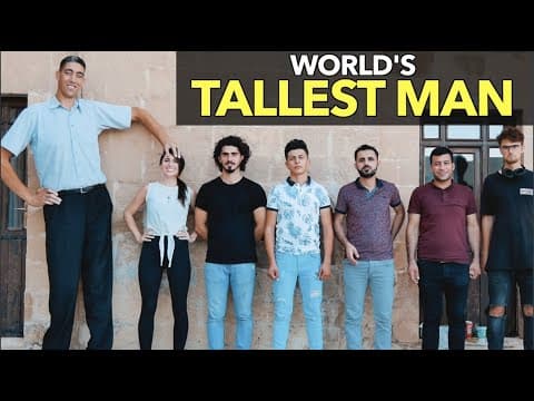 World's tallest man