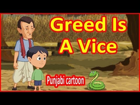 Greed Is A Vice | English Stories | English Cartoon | Maha Cartoon TV English