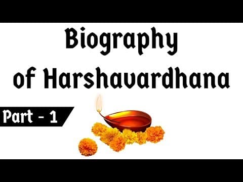 Biography of Harshavardhana Part 1 सम्राट हर्षवर्धन की जीवनी Know interesting facts of Harsha's life