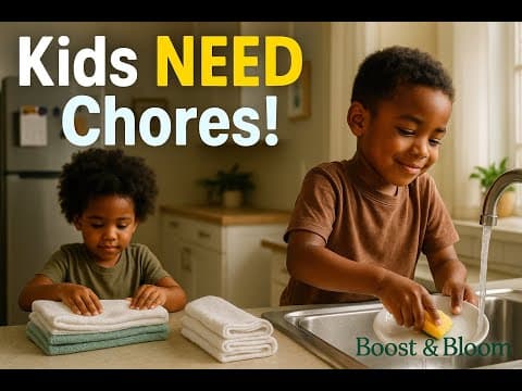 Why Today’s Kids Need Chores – The Responsibility