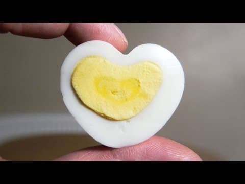 How to Make Heart-Shaped Eggs
