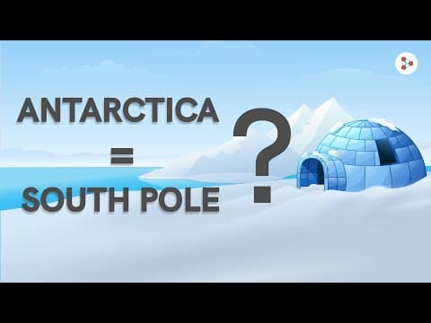 Is antarctica the south pole?