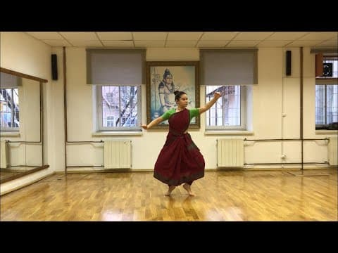 Kuchipudi dance lessons jati 10 chaturasram