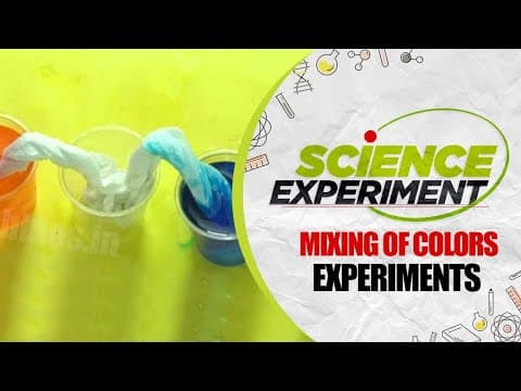 Science Experiment - 51 | Mixing of Colors Experiment | Chemistry Experiment