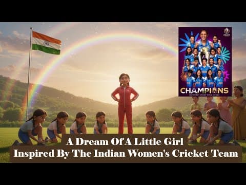 A Dream of a Little Girl | Motivational and Inspiring Girl Story | Indian Women's Cricket Team