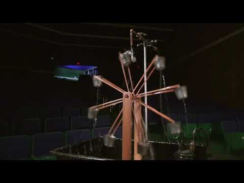 Chaotic Waterwheel, a Harvard Natural Sciences Lecture Demonstration
