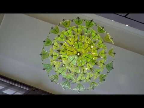 Exhale Bionic Chandelier by Julian Melchiorri - YouTube