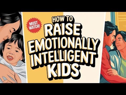 HOW To RAISE EMOTIONALLY Intelligent KIDS