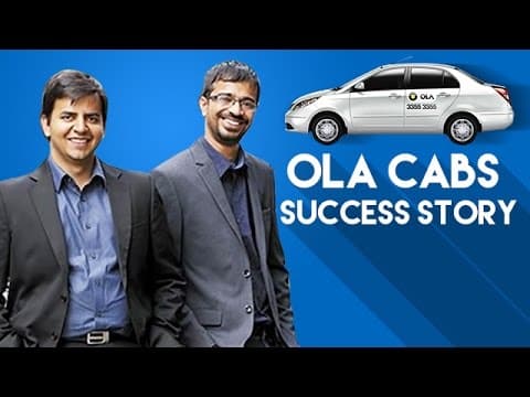 OLA Cabs Success Story | OLA Founders Bhavish Aggarwal and Ankit Bhati Biography | Startup Stories