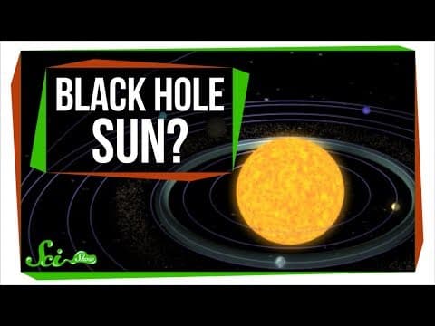 If the Sun Became a Black Hole, Would Earth Fall In?
