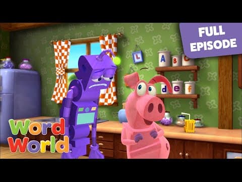 Playing Spies | WordWorld Full Episode!