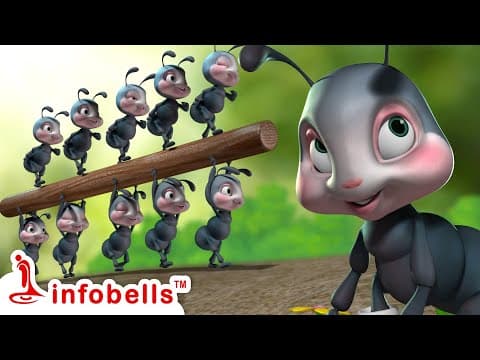 Ants go marching one by one song Baby Rhymes Kids Songs