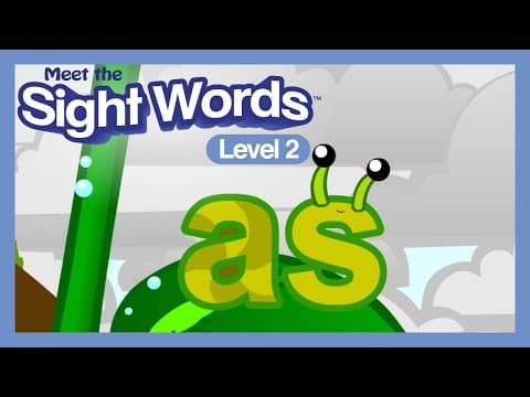 Meet the Sight Words Level 2 - as