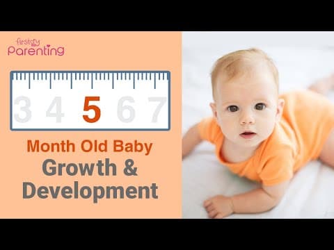 Your 5 month old baby's growth & development