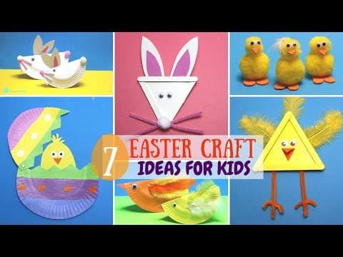 7 Easter Craft Ideas for Kids - Easter Crafts