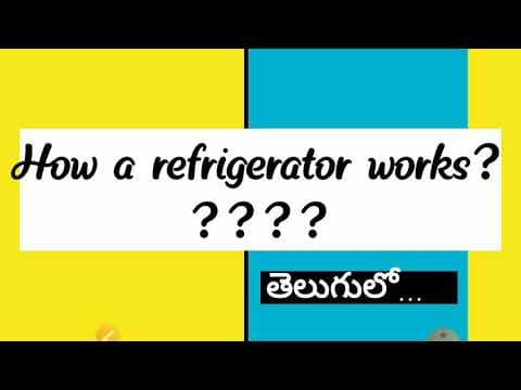 How refrigerator works.?? easy understanding