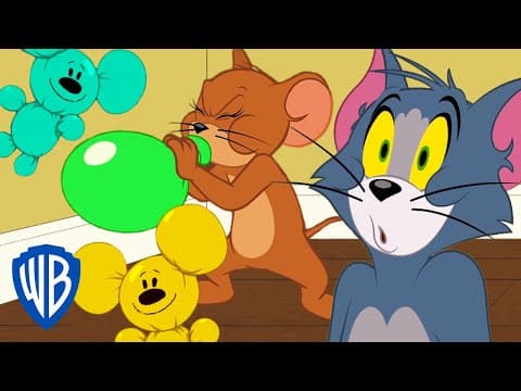 Tom and Jerry | Balloon Blowing Party | WB Kids