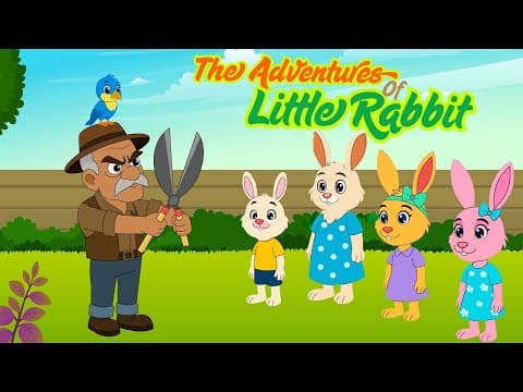 The Adventures of Little Rabbit | English Stories For Kids | BebeGenie
