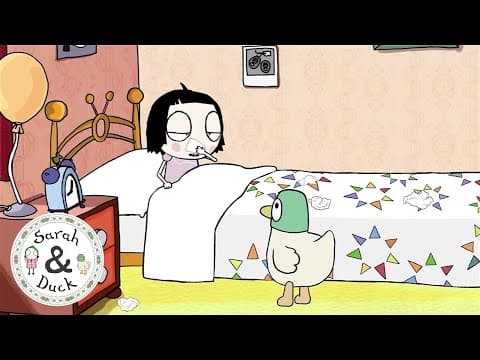 Sarah Gets A Cold - Quacky Flappy Clips - Sarah and Duck