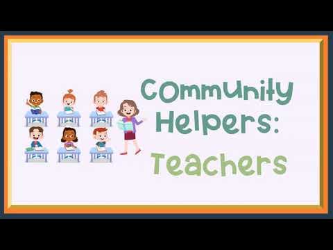 Community Helpers- Teachers