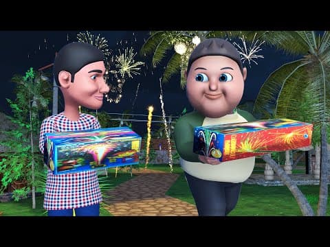 రాము సోము దీపావళి సంబరాలు || Diwali festival celebrations by Rsk Telugu stories