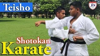 Karate Attack Teisho (Palm heel) training in Hindi | Palm Heel Attack