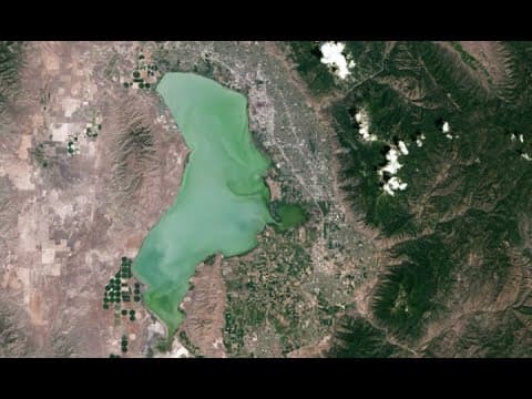 Landsat Helps Warn of Algae in Lakes, Rivers - YouTube
