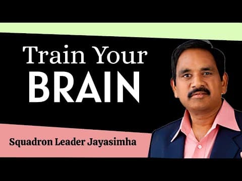 Train your brain - squadron leader jayasimha