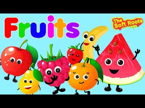 Fruits Name-Fruits Name in English with Spelling-ABC Fruits Name