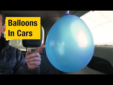 Can two balloons demonstrate crash science? Make your predictions…