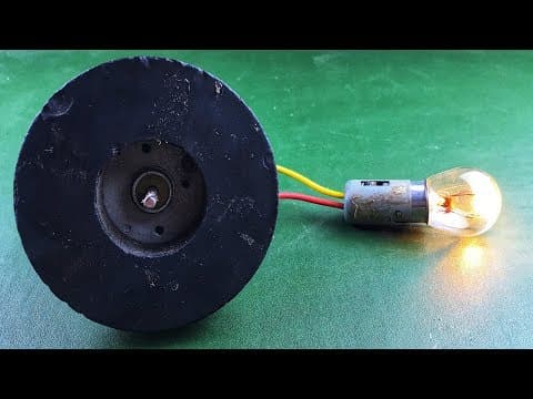 New Electric Free Energy Generator 100% Self Running With Charging Mobile | DIY Science Project