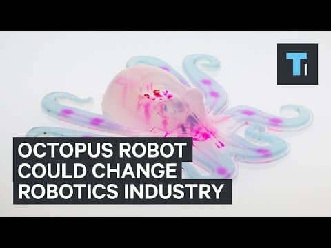 This soft octopus robot could change the robotics industry