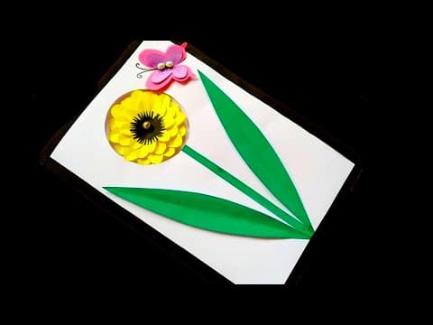 Handmade greeting card