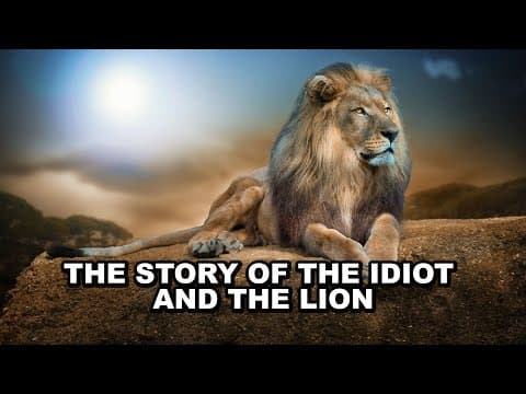 The Story Of The Idiot And The Lion