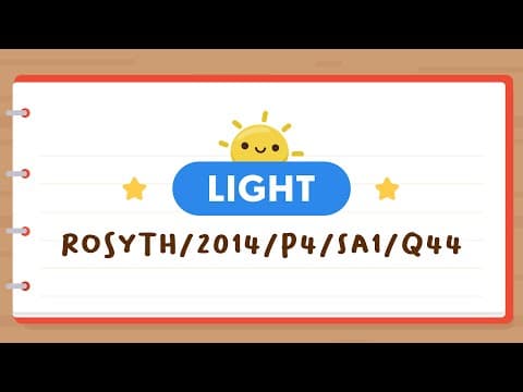 PSLE SCIENCE MADE SIMPLE EP12 | Light | Measuring How Reflective An Object Is Using A Light Sensor