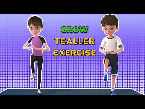 MOVES TO GROW TALLER: KIDS EXERCISE | Kids Exercise
