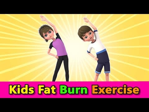 7 Fat Burning Exercises| Kids Workout At Home| Get Active At Home| Kids Exercise