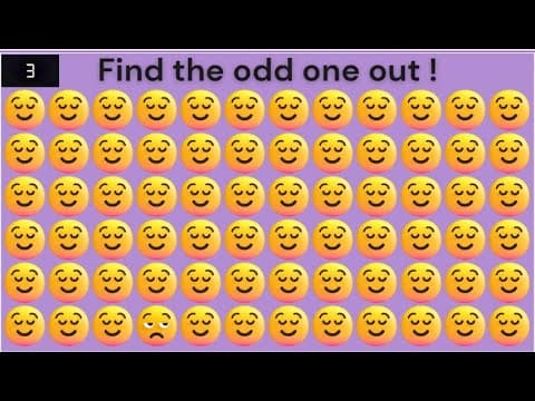 Odd 1 OUT| Can You Find the Odd One Out in These Pictures? Odd one out brain teaser riddles puzzles