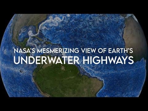 An Ocean in Motion: NASA visualizes Earth’s underwater highways