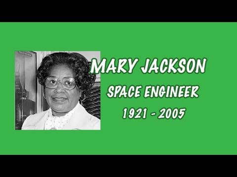 The life of the space engineer Mary Jackson