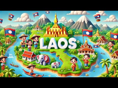 Discover Laos: Fun Facts and Adventures for Kids | Countries of the World | Learn About Laos